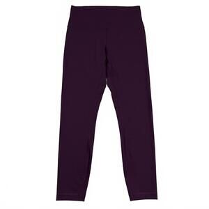 Lululemon Wunder Train High-Rise Tight 25" Red Burgundy Size 8